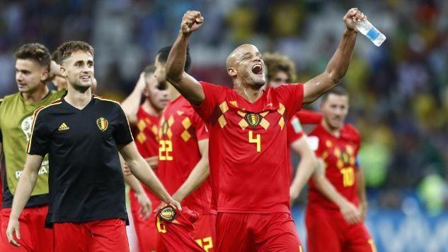 欧洲杯赛事比利时球队中路联合防守较为均衡