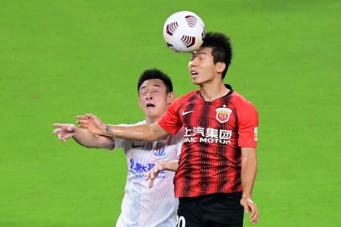 李胜龙破门上海海港1-0战胜上海申花